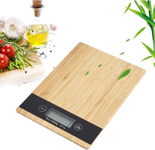 5Five 07-135295 Digital Kitchen Scale Up To 5kg Beige