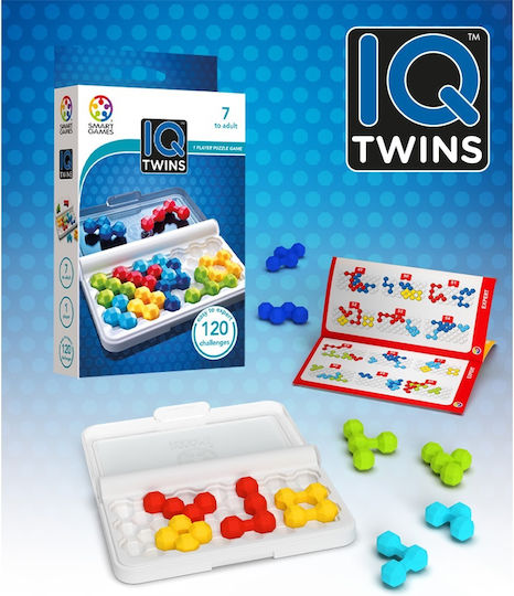 Επιτραπέζιο Παιχνίδι Iq Twins για 1 Παίκτη 7+ Ετών (EN) Smart Games