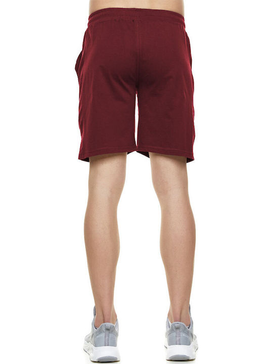 Bodymove Athletic Men's Shorts Burgundy