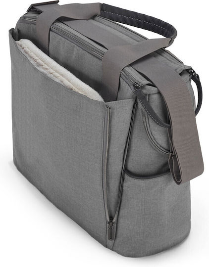 Inglesina Shoulder/Hand Diaper Bag Dual Aptica Velvet Grey