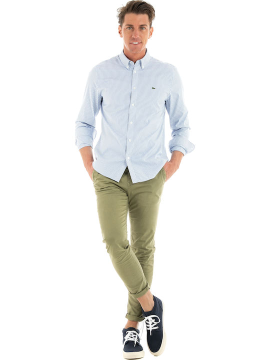 Mott Men's Chino Trousers Super Slim Fit Khaki