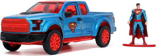 Jada Toys Superman Car Ford 150 Raptor Toy Car Scale 1:32 for 8+ Years