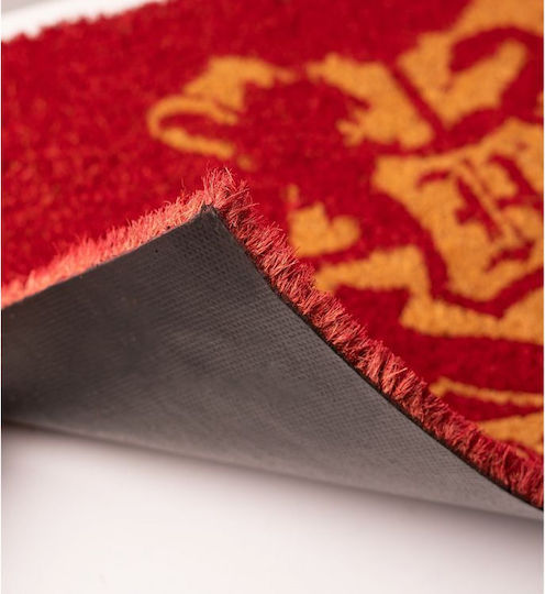 Grupo Erik Fußmatte aus Kokosnussfasern mit rutschfester Unterlage Hogwarts Rot 40x60cm