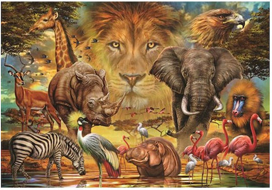 Kids Puzzle The Lion of Heaven for 12+ years old+ Years 260pcs Anatolian