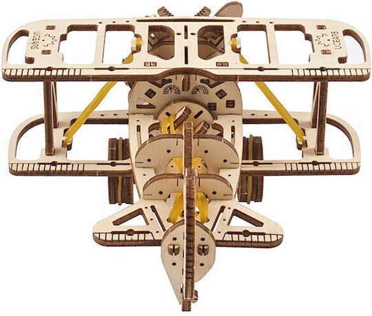 Ugears Holz-Bauspielzeug Mini Biplane