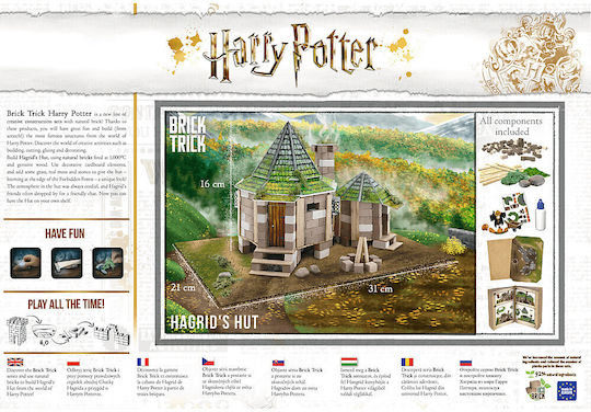 Trefl Παιχνίδι Κατασκευών Κεραμικό Harry Potter Χτίζοντας το Hagrids Hut για Παιδιά 7+ Ετών