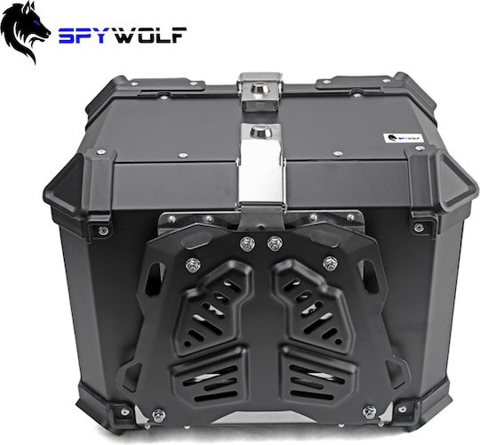 Spywolf SpyWolf Space-S Черен Алуминиев Мотоциклетен Куфар 45л