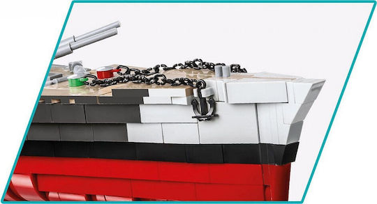 Cobi Building Blocks Battleship Tirpitz for 10+ Years 2810 Pieces