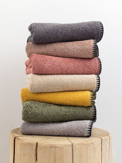 Palamaiki Set of Towels 3 Pcs Brooklyn Taupe Weight 500gsm Palamaiki Set of Towels 3 Pcs Brooklyn Taupe Weight 500gsm