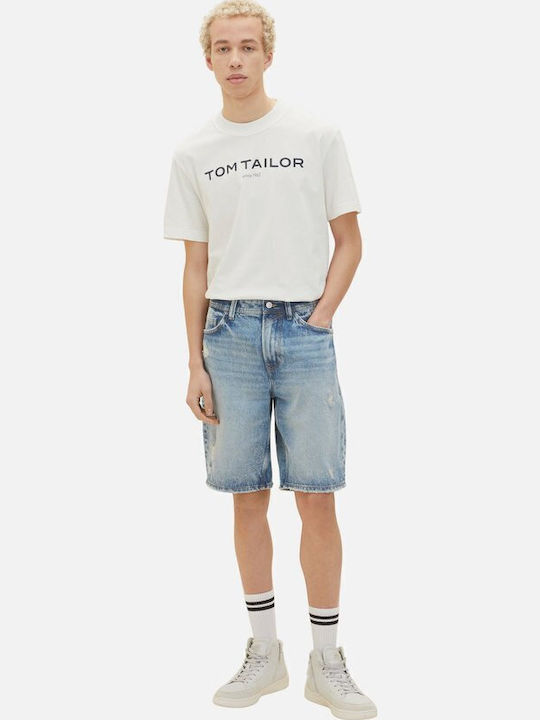 Tom Tailor Men's Shorts Jeans Blue