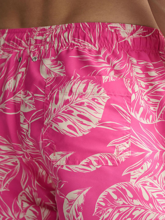 Men's Swimwear Shorts Pink Floral