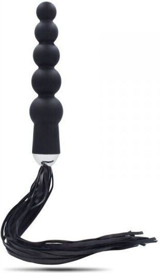 Toyz4lovers Darkside Globe Anal Whip Anal Dildo Black 19.5cm