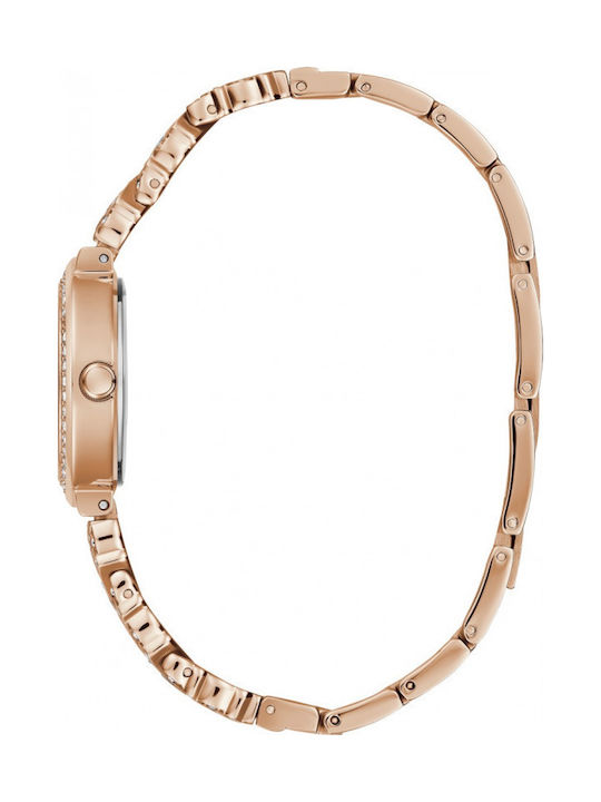 Guess Ρολόι Μπαταρίας με Μεταλλικό Μπρασελέ Guess Ρολόι Μπαταρίας με Μεταλλικό Μπρασελέ