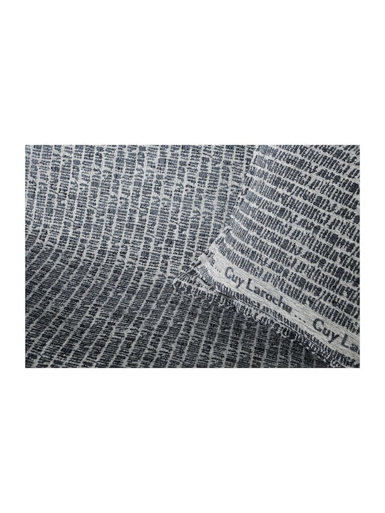 Guy Laroche Parfait Sesselüberwurf 2 Seiten Chenille 150x180cm Anthrazit
