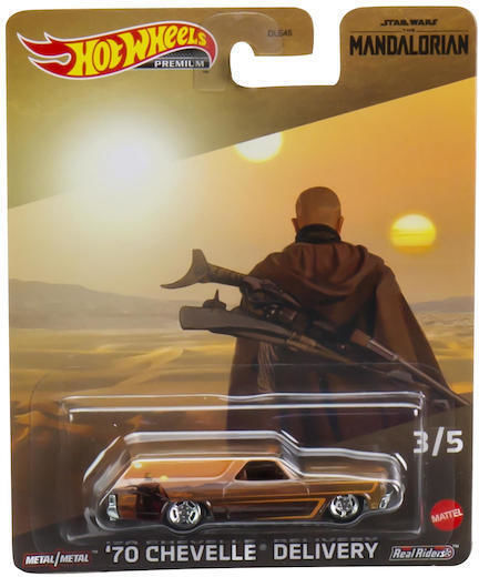 Hot Wheels Premium Pop Culture Chevelle Количка Мащаб 1:64 За 3+ Години