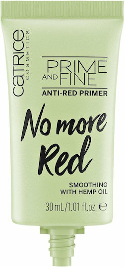 Catrice Cosmetics No More Red Основа за Лице в Кремообразна Форма Изглаждане с Конопено Масло 30мл