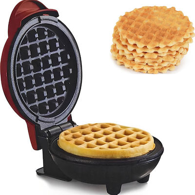 Andowl Waffle Maker in Round Shape 350W