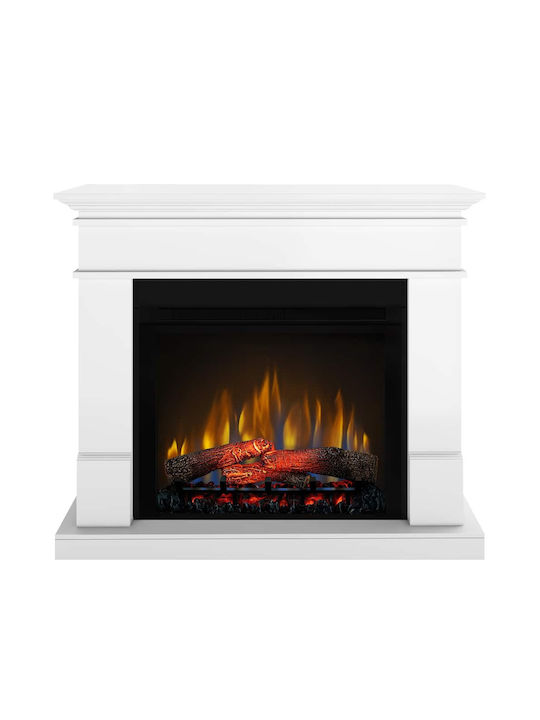 Dimplex Lisabona De podea Șemineu electric 2000W 110x95cm Alb