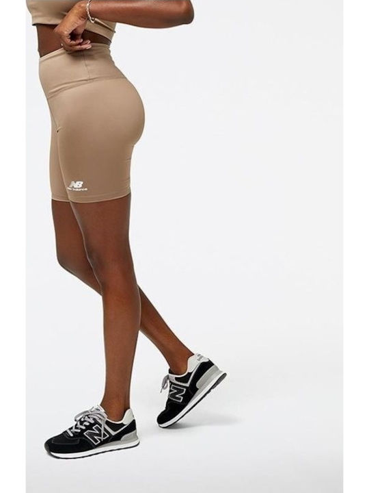 Schulung Frauen Fahrrad Leggings Beige
