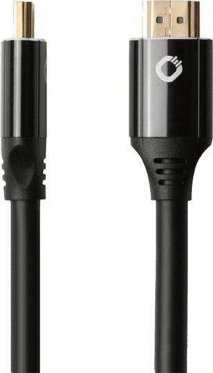 Oehlbach HDMI 2.1 Ultra High Speed 48Gbps 4K 120Hz HDR VRR Kabel HDMI-Stecker - HDMI-Stecker 5m Schwarz