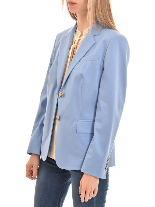 Boss Blazer pentru femei Sacou Albastru