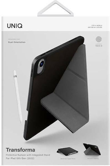Uniq Flip Cover Μαύρη (iPad 2022 10.9'')