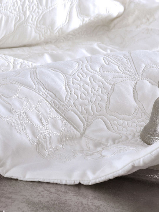 Rythmos Tabitha Νυφικό Σετ 7τμχ Λευκό 235x250cm