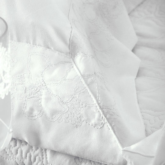 Rythmos Tabitha Νυφικό Σετ 7τμχ Λευκό 235x250cm
