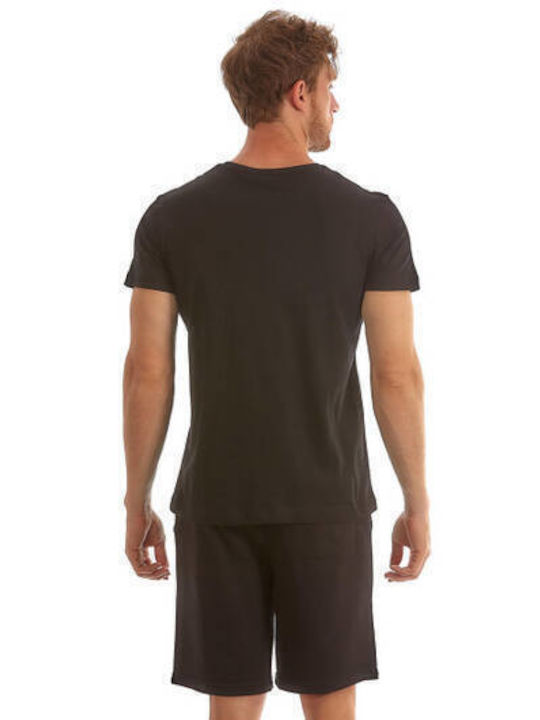 Admiral Avok Men's Short Sleeve T-shirt Black