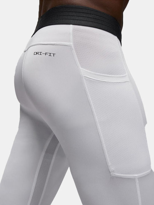 Jordan Dri-FIT Colan sport pentru bărbați Capri Alb