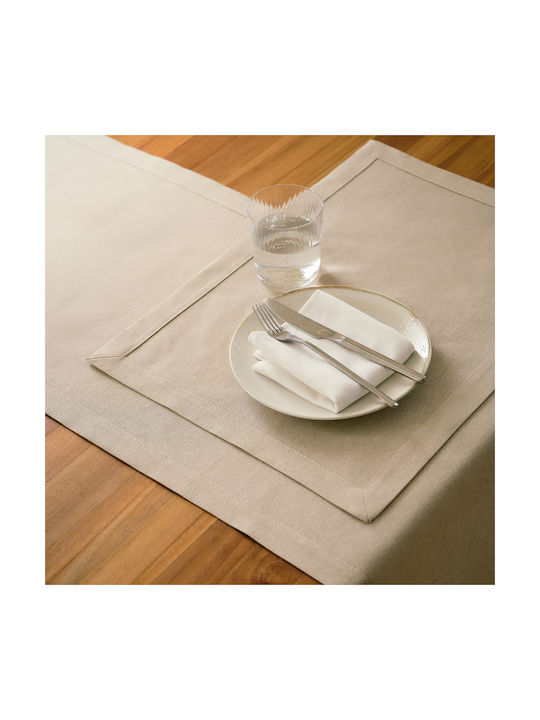 Gofis Home Norah Placemats Tesatura Bej 50x35cm 1buc