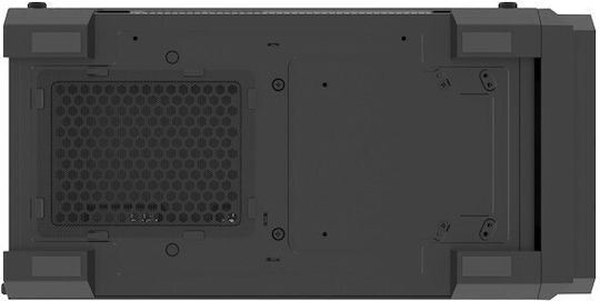 Genesis Irid 505F Gaming Midi-Turm Computergehäuse mit Seitenfenster Schwarz
