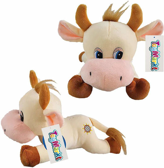 ToyMarkt Plush Lying Cow 20 cm