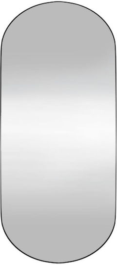 vidaXL 350455 Καθρέπτης Οβάλ Μαύρος 70x30cm
