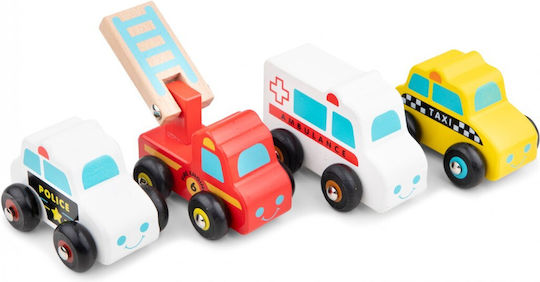 New Classic Toys Σετ Αυτοκινητάκια για 1.5+ Ετών