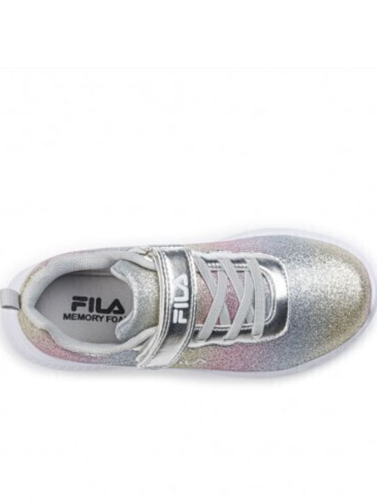 Memory V Παιδικά Sneakers με Σκρατς Ασημί