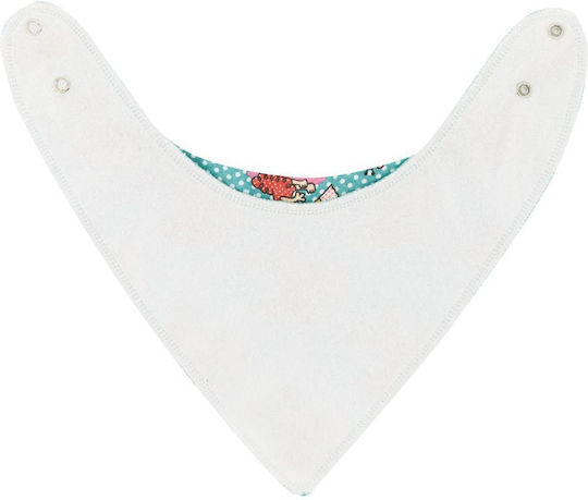 Laken Katuki Saguyaki Waterproof Bandana Fabric with Button Light Blue YQTV