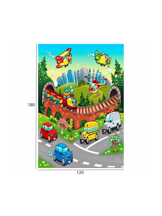 Freebox City Life Kinder Teppich Mehrfarbig 120x180cm