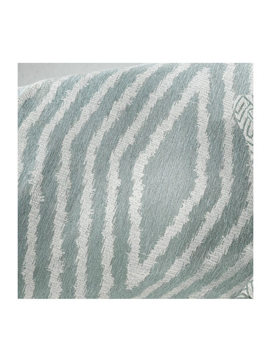 Guy Laroche Norton Sesselüberwurf Zwei Seiten Chenille 180x150cm Ocean