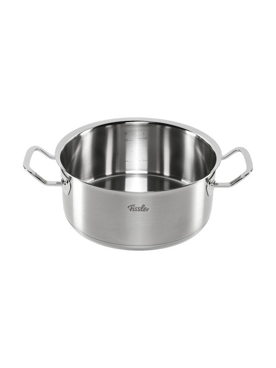 Fissler Original Profi Deep Stainless Steel Pot 4.5lt / 24cm