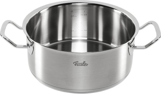 Fissler Original Profi Deep Stainless Steel Pot 4.5lt / 24cm