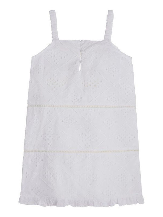 Guess Kids Dress Sleeveless White