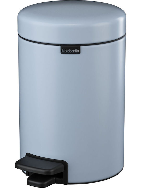 Brabantia Newicon Metallic Toilet Bin 3lt Dreamy Blue