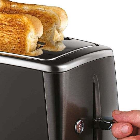 Russell Hobbs Luna Toaster 2 Schlitze 1550W Schwarz