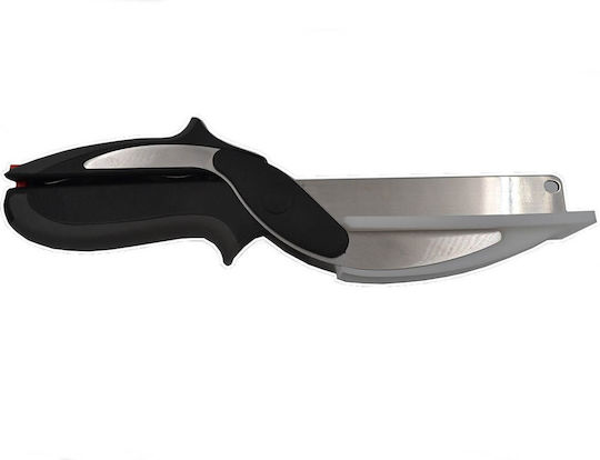 Sidirela Foarfecă pentru tăiat salată din oțel inoxidabil 34cm Negru