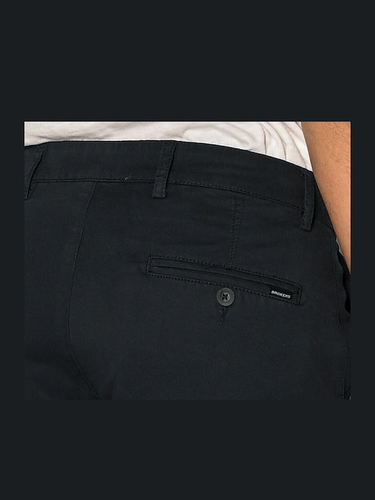 Trousers Chino Elastic Navy Blue