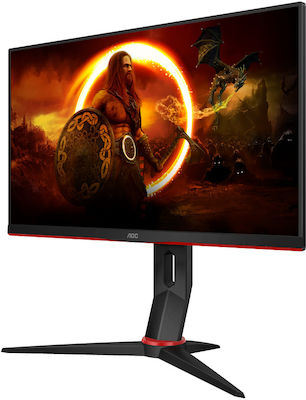 AOC 24G2ZU/BK TN Gaming Monitor 23.8" FHD 1920x1080 240Hz με Χρόνο Απόκρισης 1ms GTG