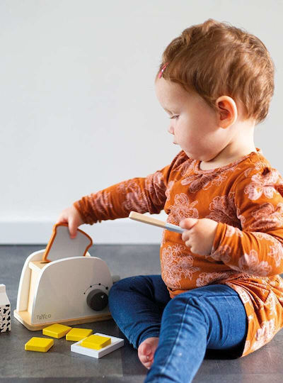Tryco Children's Household Appliance Toaster made of Wood