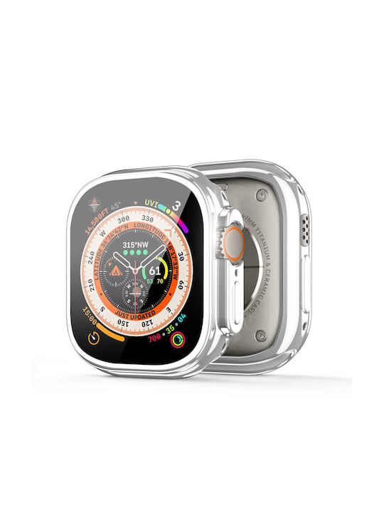 Dux Ducis Alone Θήκη Σιλικόνης σε Ασημί χρώμα για το Apple Watch Ultra 49mm Dux Ducis Alone Θήκη Σιλικόνης σε Ασημί χρώμα για το Apple Watch Ultra 49mm