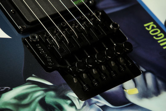 ESP LTD KH-WZ White Zombie Electric Guitar Stratocaster with HH Pickup Configuration Black